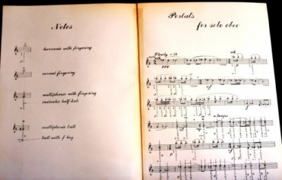 Portals for Solo Oboe
