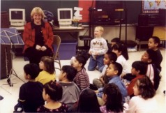 Janet and children